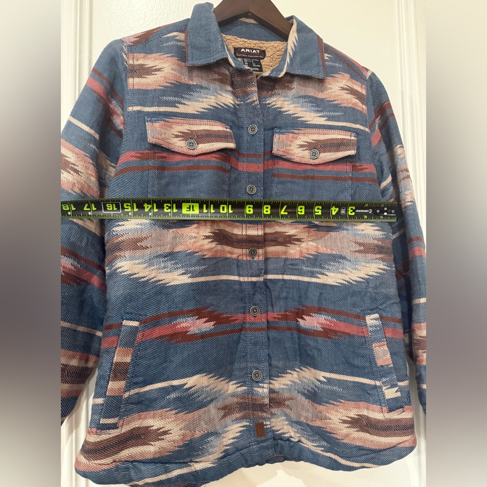 Ariat Western Multicolor Patterned Jacket With Wa… - image 7